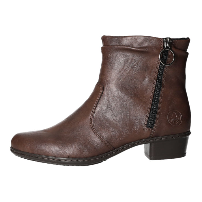 Rieker Schlupf-/Reißverschlußstiefelette Kaltfutter ab 35mm Absatz
