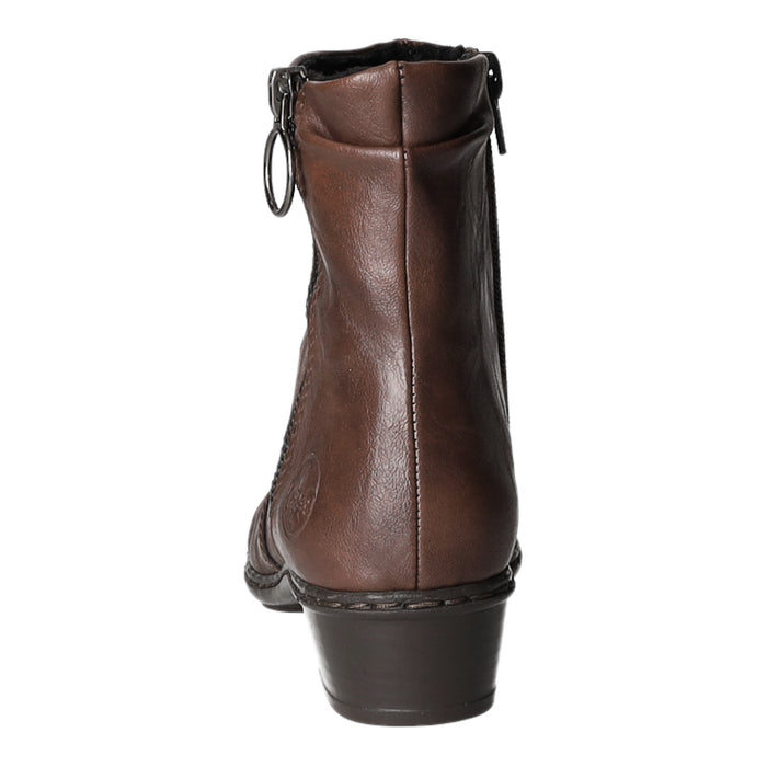 Rieker Schlupf-/Reißverschlußstiefelette Kaltfutter ab 35mm Absatz