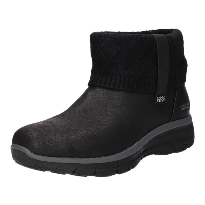 Skechers Schlupf-/Reißverschlußstiefelette Kaltfutter bis 35mm Absatz (casual) EASY GOING-COZY HABIT - SchuhEggers.de