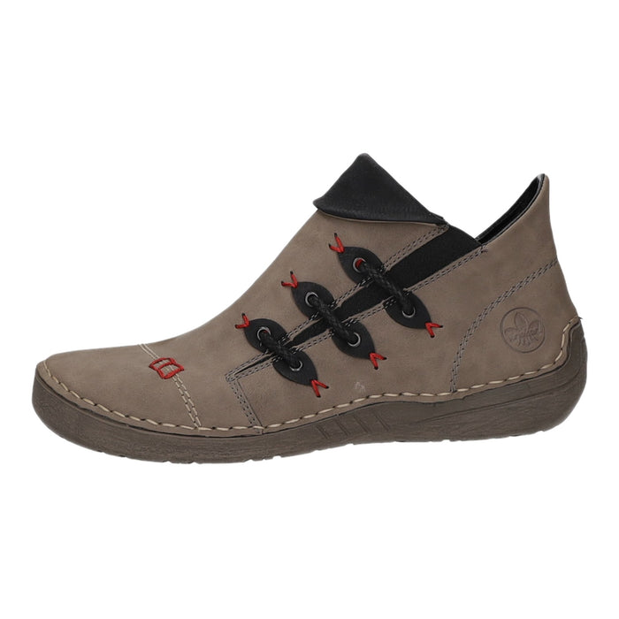 Rieker Schlupf-/Reißverschlußstiefelette Kaltfutter bis 35mm Absatz (casual)
