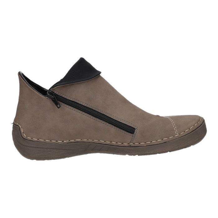 Rieker Schlupf-/Reißverschlußstiefelette Kaltfutter bis 35mm Absatz (casual)