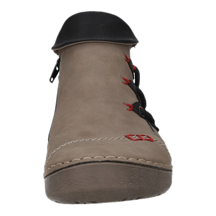 Rieker Schlupf-/Reißverschlußstiefelette Kaltfutter bis 35mm Absatz (casual)