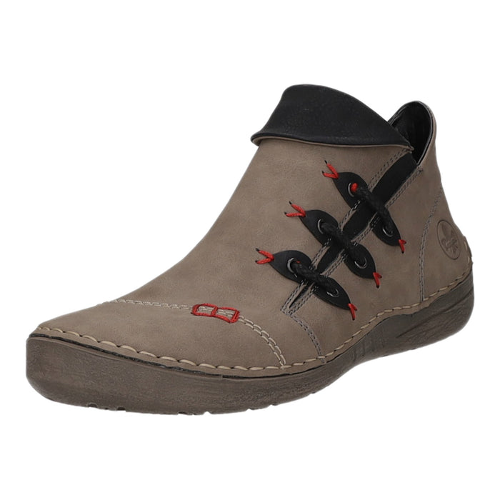 Rieker Schlupf-/Reißverschlußstiefelette Kaltfutter bis 35mm Absatz (casual)