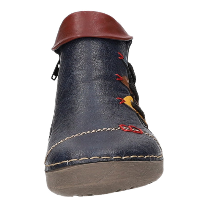 Rieker Schlupf-/Reißverschlußstiefelette Kaltfutter bis 35mm Absatz (casual)