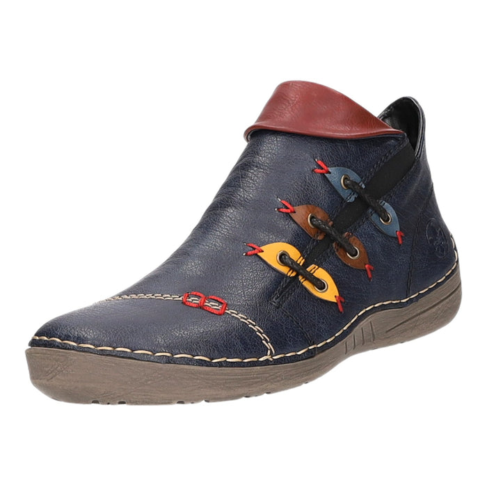 Rieker Schlupf-/Reißverschlußstiefelette Kaltfutter bis 35mm Absatz (casual)