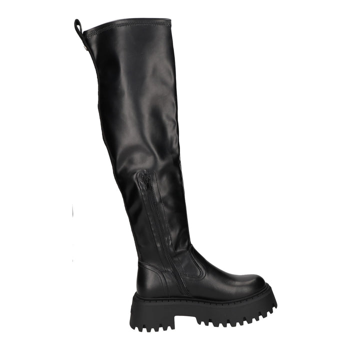 Buffalo Langschaftstiefel Kaltfutter bis 35mm Absatz (casual) ASPEN OVERKNEE