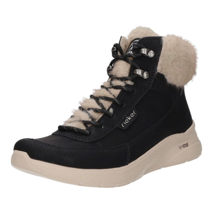 Rieker Schnürstiefelette Warmfutter bis 35mm Absatz (casual)
