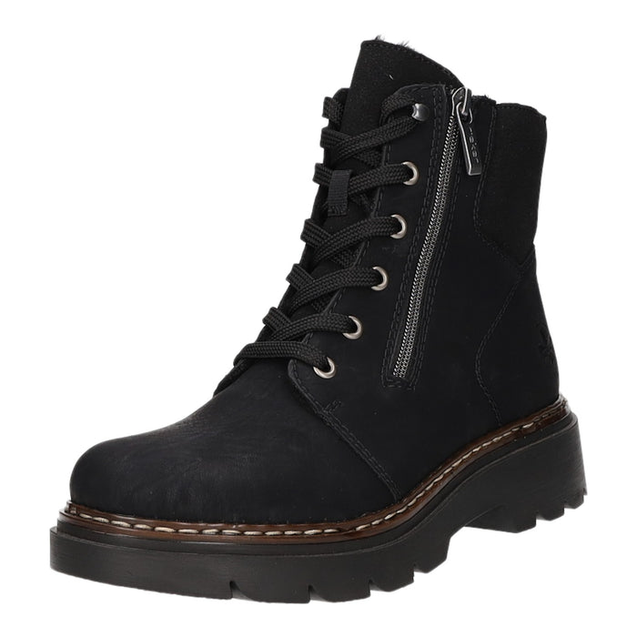 Rieker Schnürstiefelette Warmfutter bis 35mm Absatz (casual)