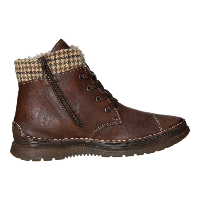 Rieker Schnürstiefelette Warmfutter bis 35mm Absatz (casual)