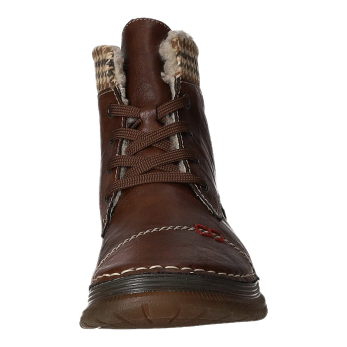 Rieker Schnürstiefelette Warmfutter bis 35mm Absatz (casual)