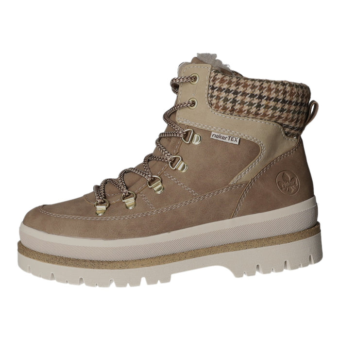 Rieker Schnürstiefelette Warmfutter bis 35mm Absatz (casual)