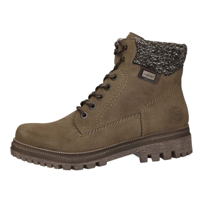 Rieker Schnürstiefelette Warmfutter bis 35mm Absatz (casual)
