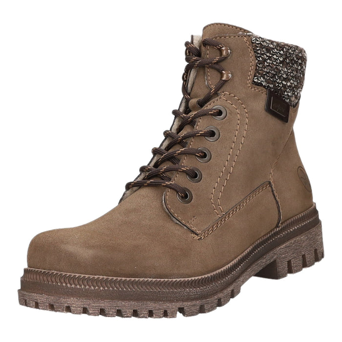 Rieker Schnürstiefelette Warmfutter bis 35mm Absatz (casual)