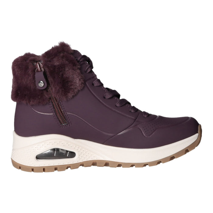 Skechers Schnürstiefelette Warmfutter bis 35mm Absatz (casual) Uno Rugged-FALL AIR