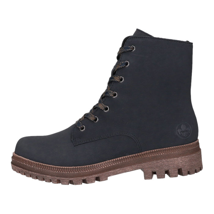 Rieker Schnürstiefelette Warmfutter bis 35mm Absatz (casual)