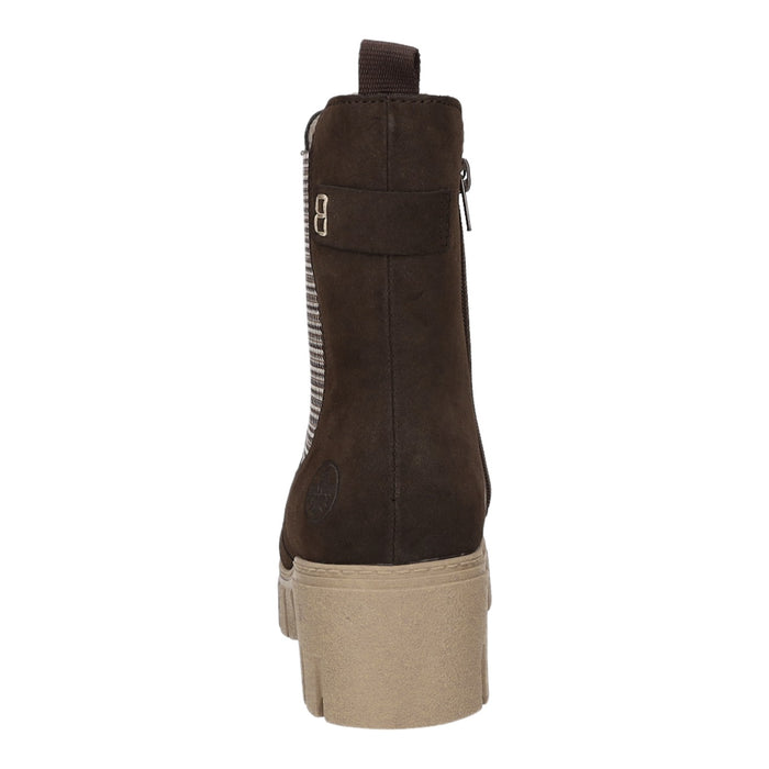 Rieker Schlupf-/Reißverschlußstiefelette Warmfutter ab 35mm Absatz