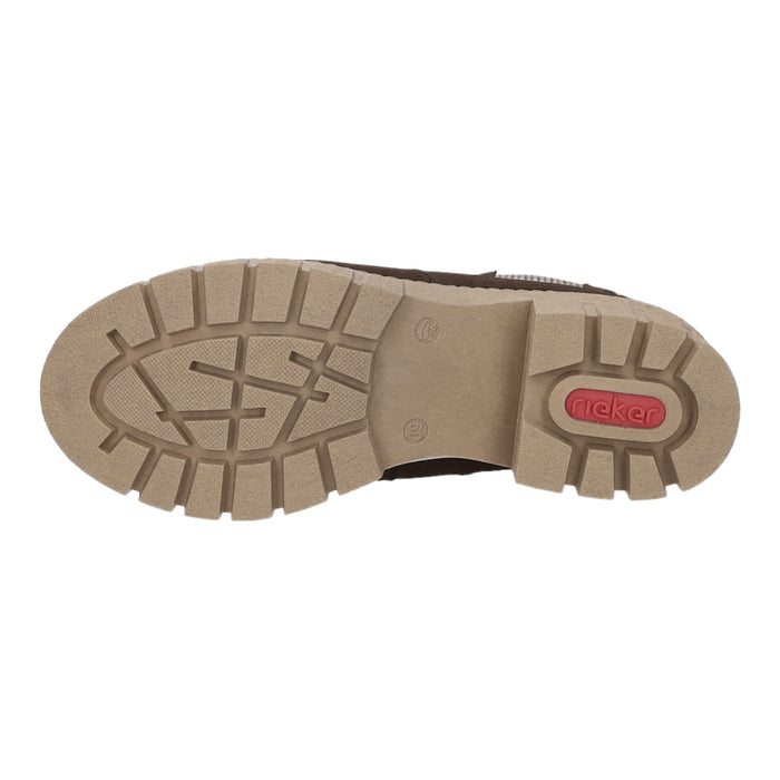 Rieker Schlupf-/Reißverschlußstiefelette Warmfutter ab 35mm Absatz