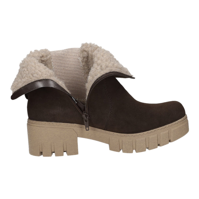Rieker Schlupf-/Reißverschlußstiefelette Warmfutter ab 35mm Absatz