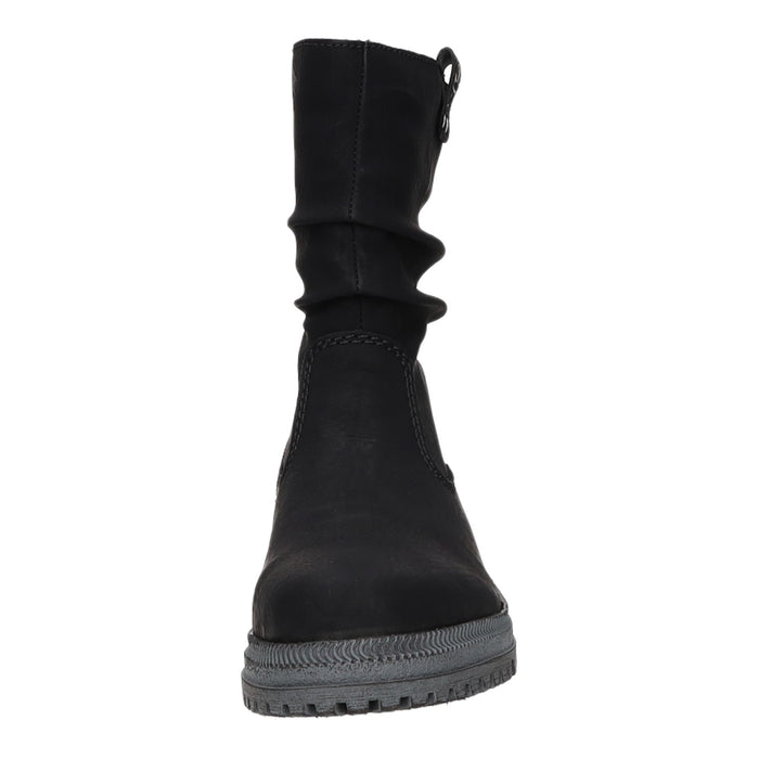 Rieker Schlupf-/Reißverschlußstiefelette Warmfutter bis 35mm Absatz (casual)