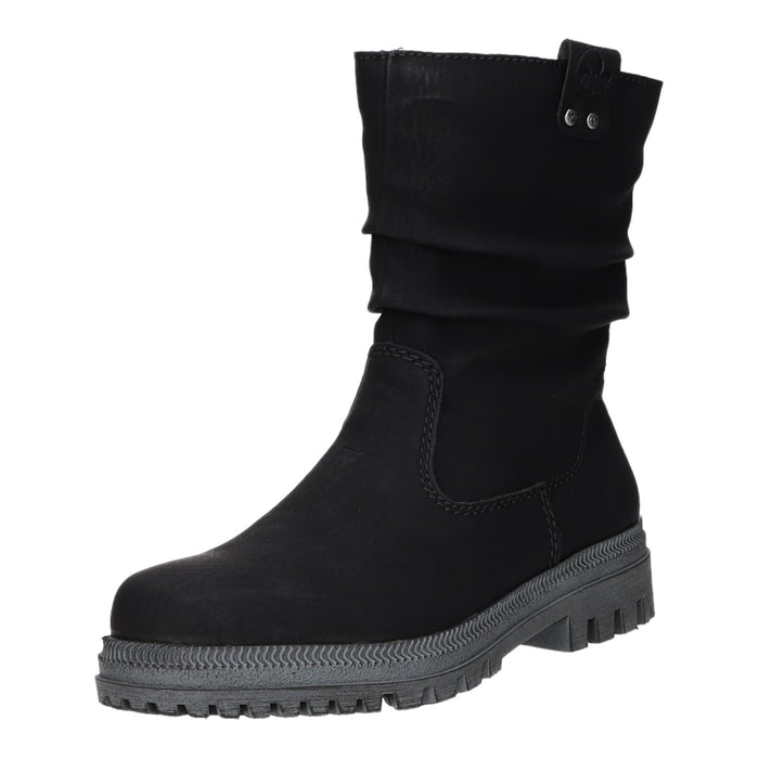 Rieker Schlupf-/Reißverschlußstiefelette Warmfutter bis 35mm Absatz (casual)