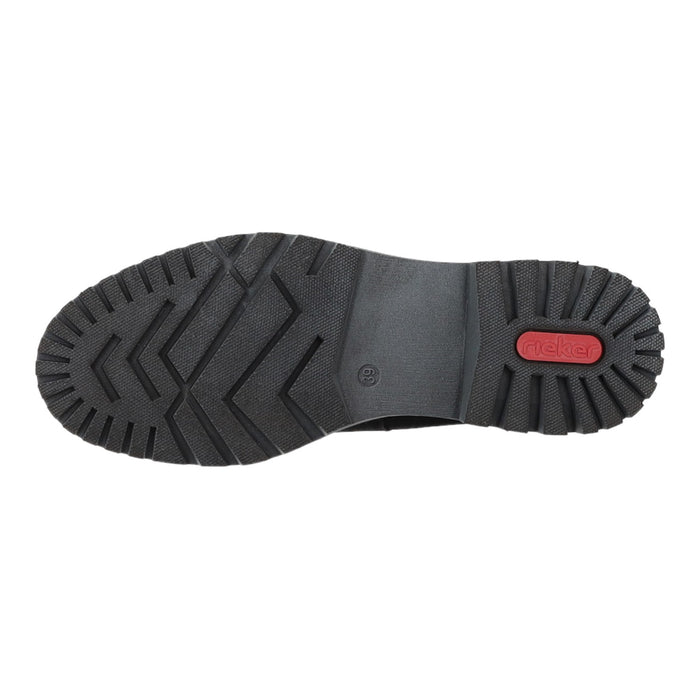Rieker Schlupf-/Reißverschlußstiefelette Warmfutter bis 35mm Absatz (casual)