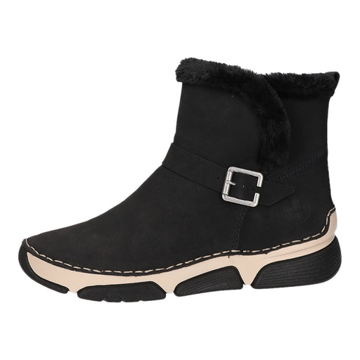 Rieker Schlupf-/Reißverschlußstiefelette Warmfutter bis 35mm Absatz (casual) - SchuhEggers.de