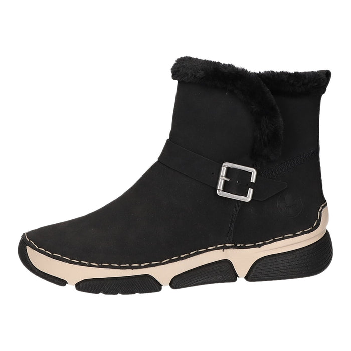 Rieker Schlupf-/Reißverschlußstiefelette Warmfutter bis 35mm Absatz (casual) - SchuhEggers.de