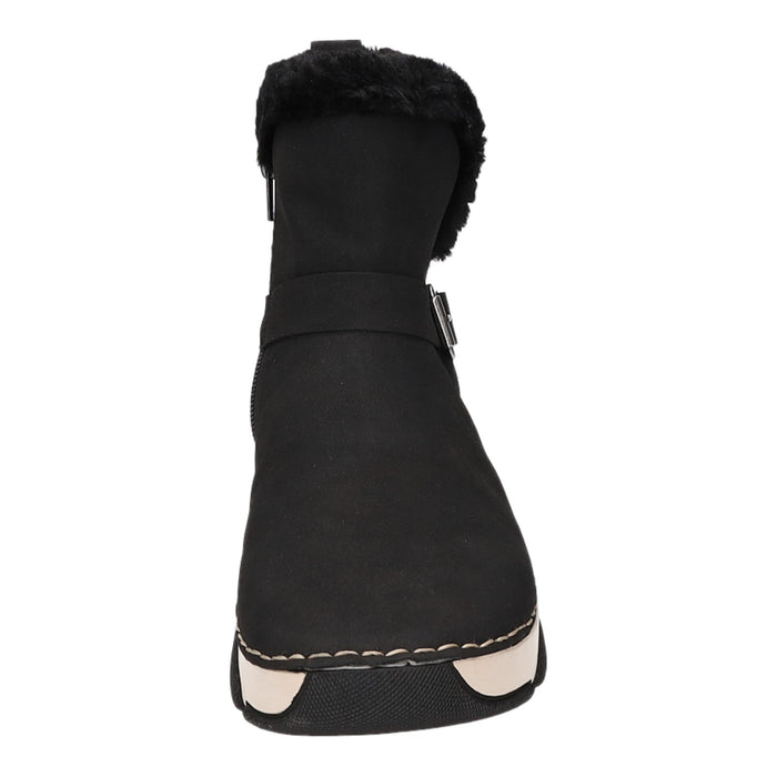 Rieker Schlupf-/Reißverschlußstiefelette Warmfutter bis 35mm Absatz (casual) - SchuhEggers.de