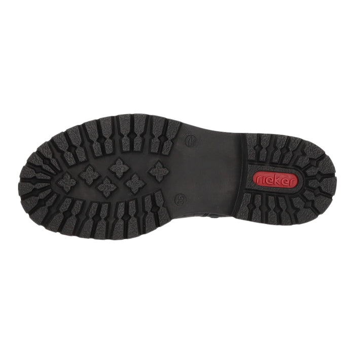 Rieker Schlupf-/Reißverschlußstiefelette Warmfutter bis 35mm Absatz (casual)