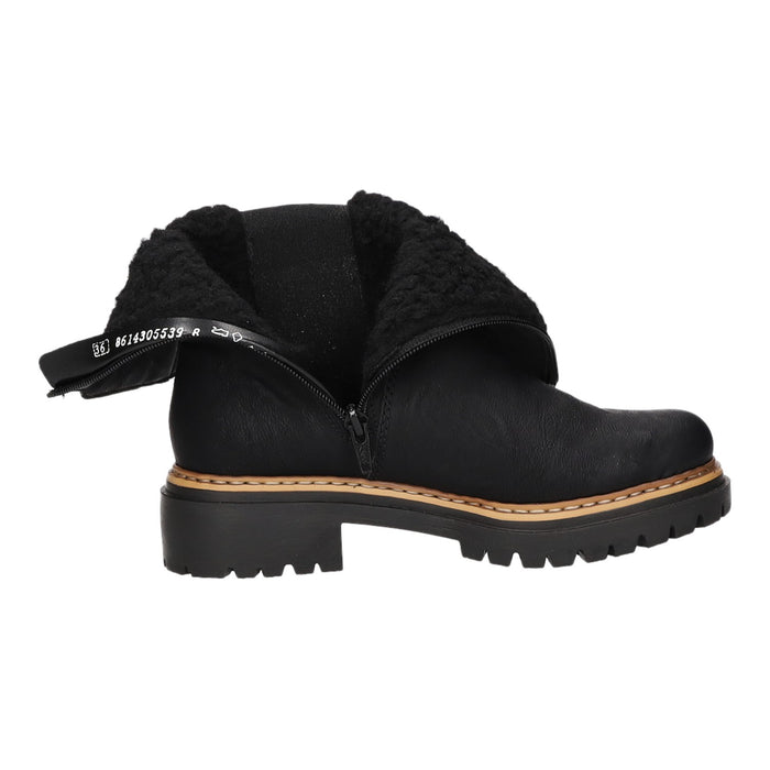 Rieker Schlupf-/Reißverschlußstiefelette Warmfutter bis 35mm Absatz (casual)