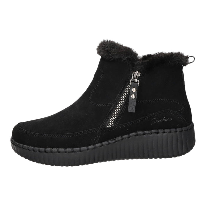 Skechers Schlupf-/Reißverschlußstiefelette Warmfutter bis 35mm Absatz (casual) Wilshire BLVD-FRESH ZIP