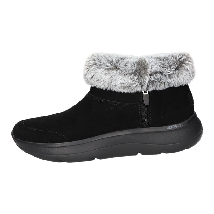 Skechers Schlupf-/Reißverschlußstiefelette Warmfutter bis 35mm Absatz (casual) On-The-GO Encore - Snow-Capped