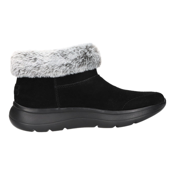 Skechers Schlupf-/Reißverschlußstiefelette Warmfutter bis 35mm Absatz (casual) On-The-GO Encore - Snow-Capped
