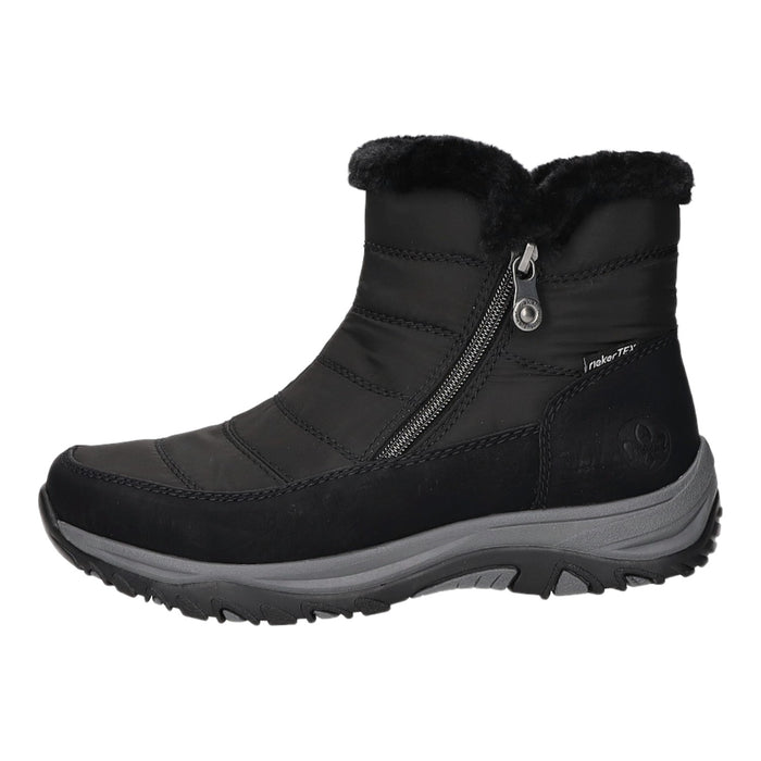 Rieker Schlupf-/Reißverschlußstiefelette Warmfutter bis 35mm Absatz (casual) - SchuhEggers.de