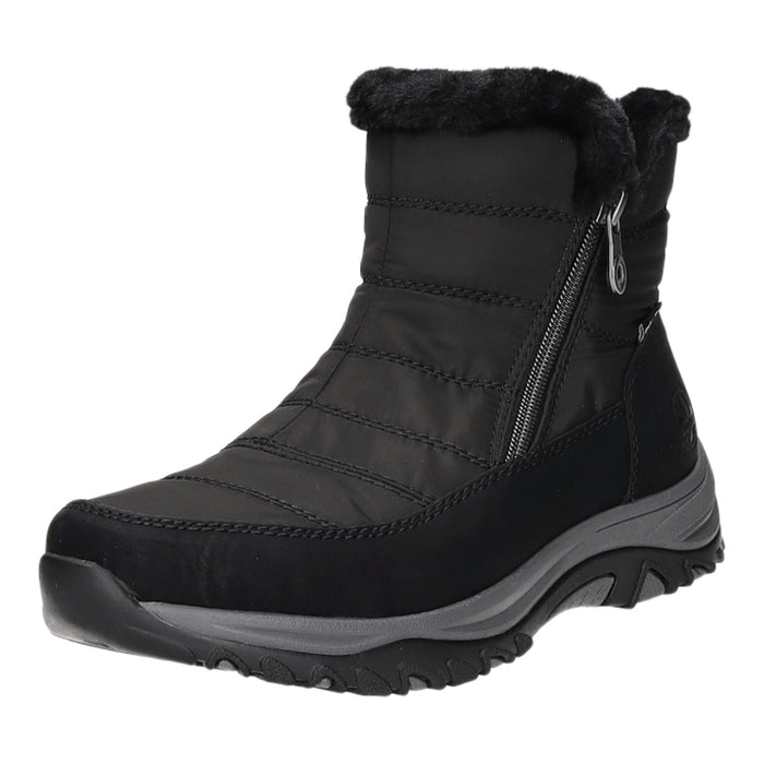 Rieker Schlupf-/Reißverschlußstiefelette Warmfutter bis 35mm Absatz (casual) - SchuhEggers.de