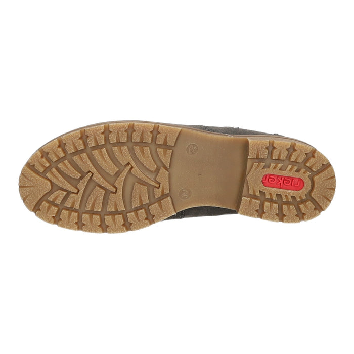 Rieker Schlupf-/Reißverschlußstiefelette Warmfutter bis 35mm Absatz (casual)