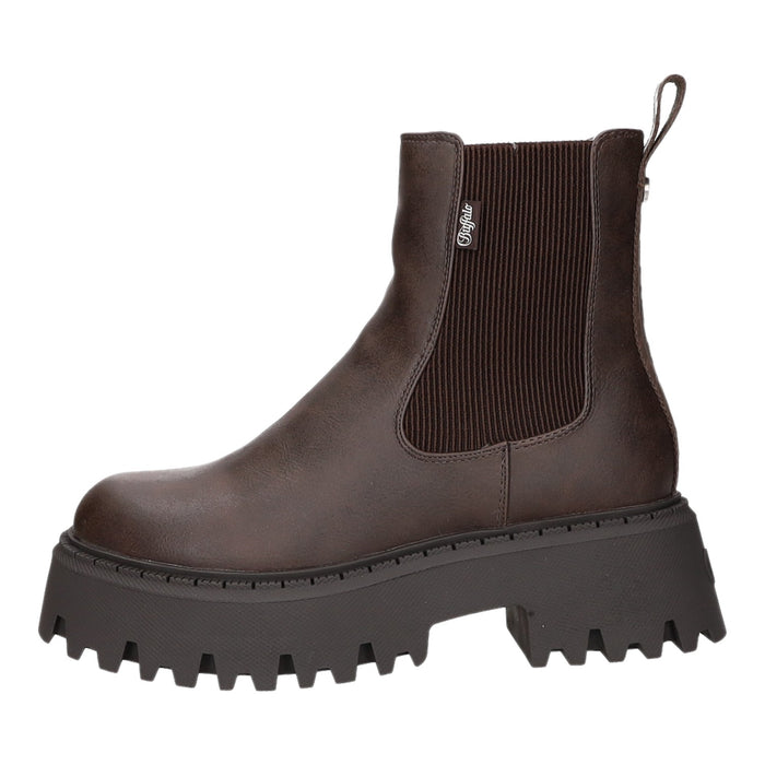 Buffalo Schlupf-/Reißverschlußstiefelette Warmfutter bis 35mm Absatz (casual) ASPEN CHELSEA WARM