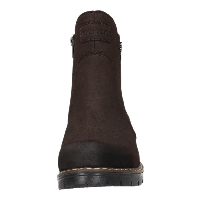 Rieker Schlupf-/Reißverschlußstiefelette Warmfutter bis 35mm Absatz (casual)