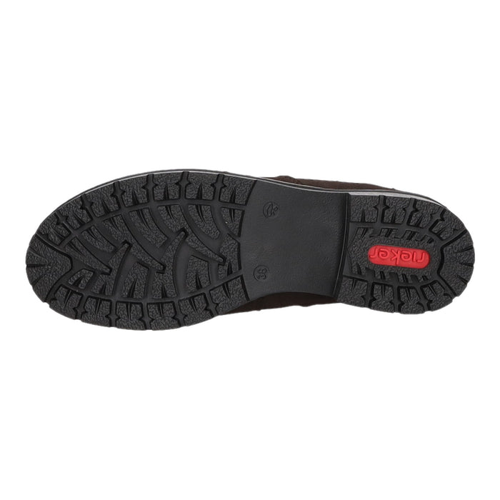 Rieker Schlupf-/Reißverschlußstiefelette Warmfutter bis 35mm Absatz (casual)