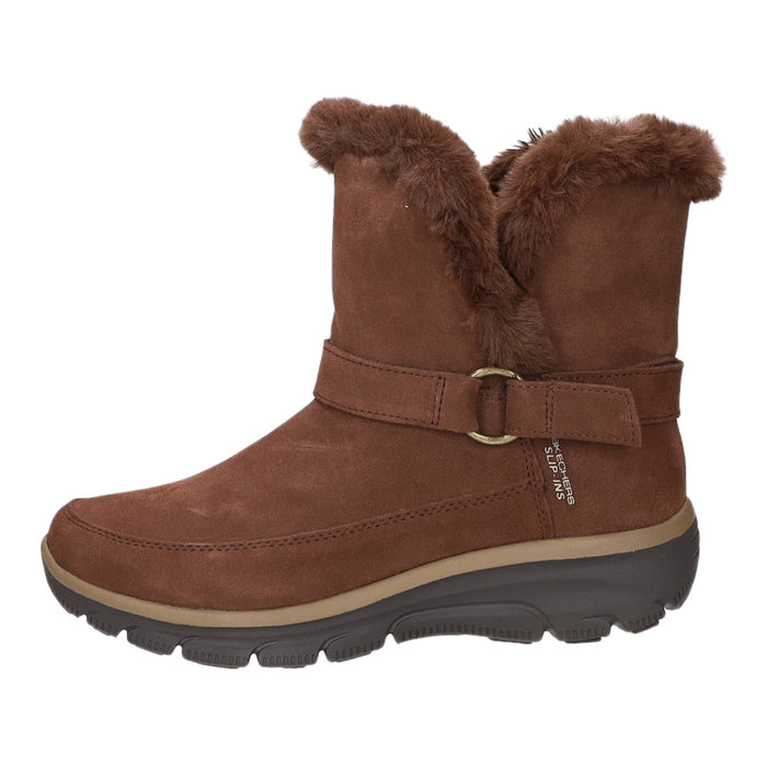 Skechers Schlupf-/Reißverschlußstiefelette Warmfutter bis 35mm Absatz (casual) Dreamers Luxe Vibes