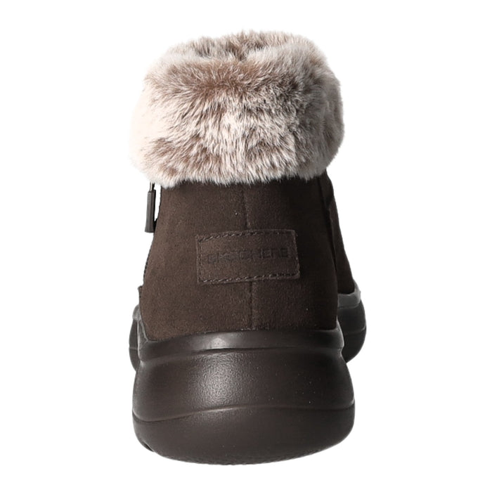 Skechers Schlupf-/Reißverschlußstiefelette Warmfutter bis 35mm Absatz (casual) On-The-GO Encore - Snow-Capped