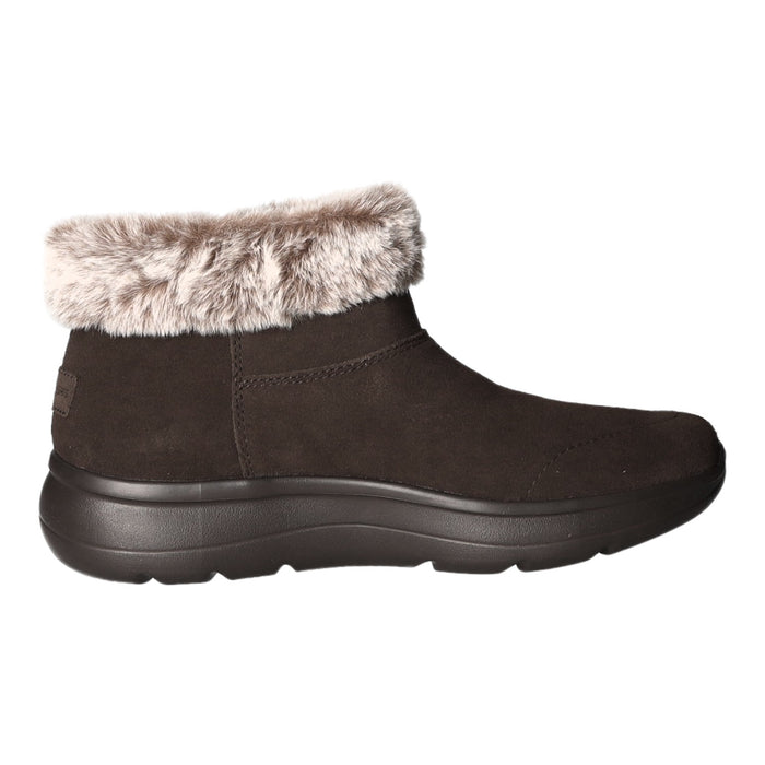 Skechers Schlupf-/Reißverschlußstiefelette Warmfutter bis 35mm Absatz (casual) On-The-GO Encore - Snow-Capped