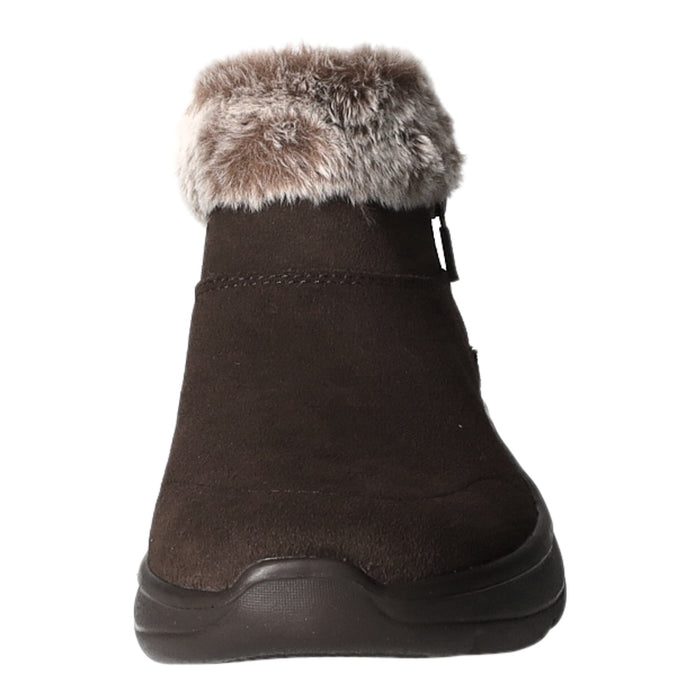 Skechers Schlupf-/Reißverschlußstiefelette Warmfutter bis 35mm Absatz (casual) On-The-GO Encore - Snow-Capped
