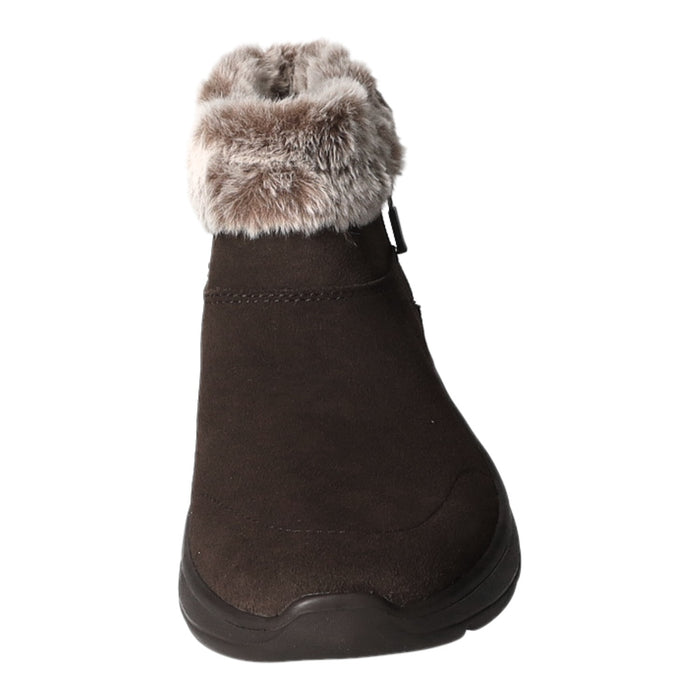 Skechers Schlupf-/Reißverschlußstiefelette Warmfutter bis 35mm Absatz (casual) On-The-GO Encore - Snow-Capped