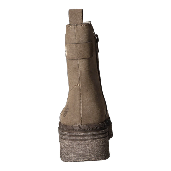 Rieker Schlupf-/Reißverschlußstiefelette Warmfutter bis 35mm Absatz (casual)