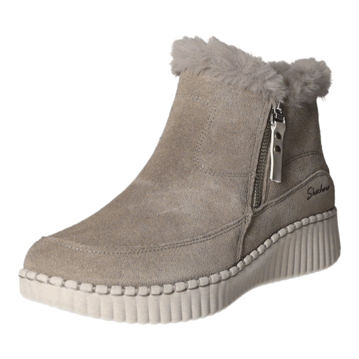 Skechers Schlupf-/Reißverschlußstiefelette Warmfutter bis 35mm Absatz (casual) WILSHIRE BLVD-FRESH ZIP