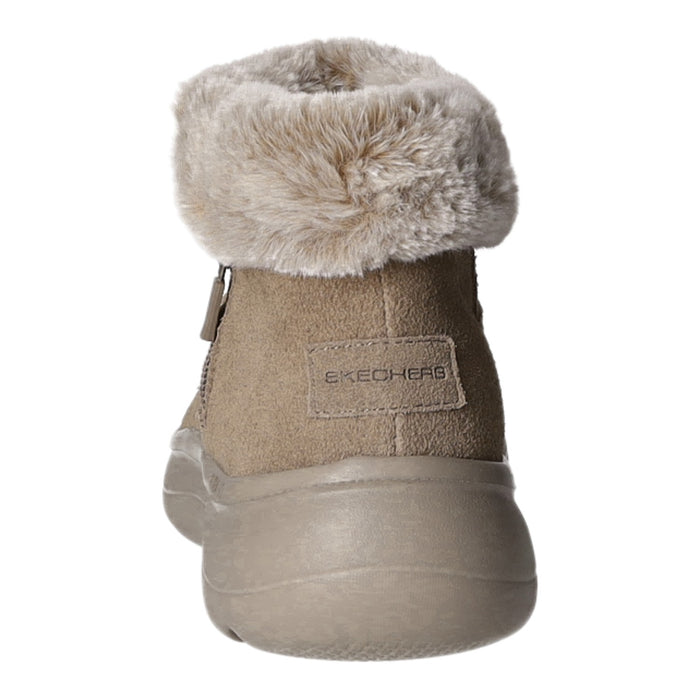 Skechers Schlupf-/Reißverschlußstiefelette Warmfutter bis 35mm Absatz (casual) On-The-GO Encore - Snow-Capped