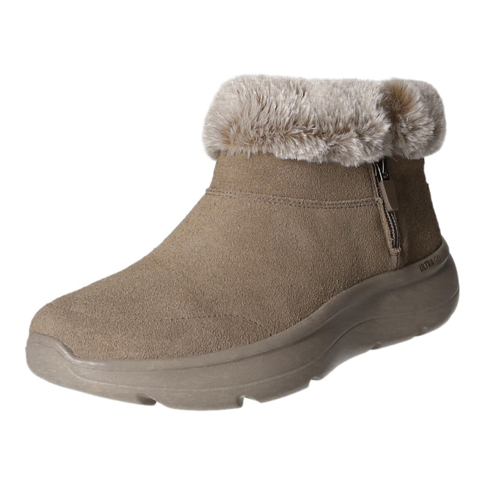 Skechers Schlupf-/Reißverschlußstiefelette Warmfutter bis 35mm Absatz (casual) On-The-GO Encore - Snow-Capped