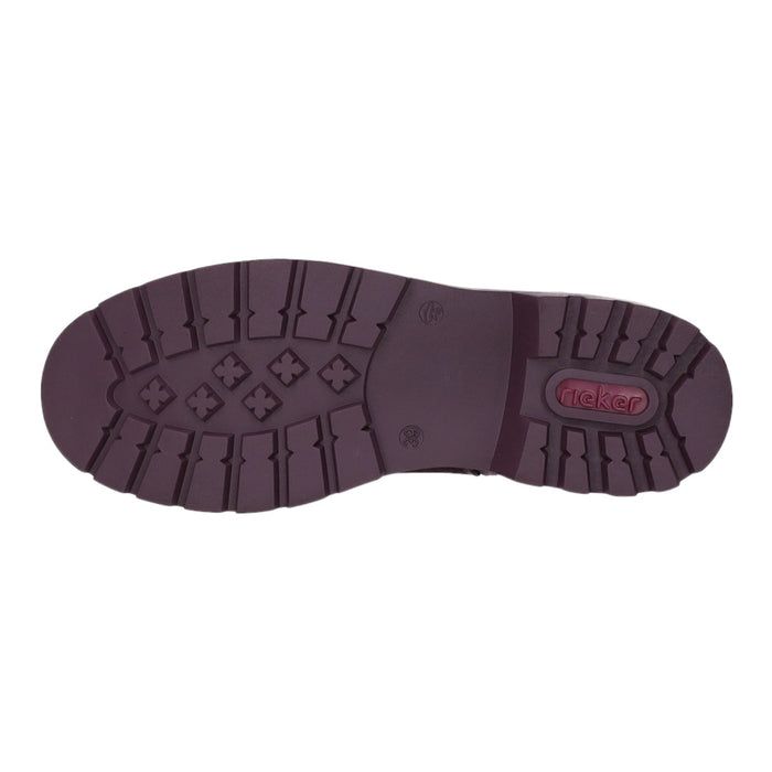 Rieker Schlupf-/Reißverschlußstiefelette Warmfutter bis 35mm Absatz (casual)