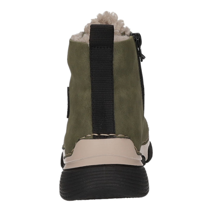 Rieker Schlupf-/Reißverschlußstiefelette Warmfutter bis 35mm Absatz (casual)